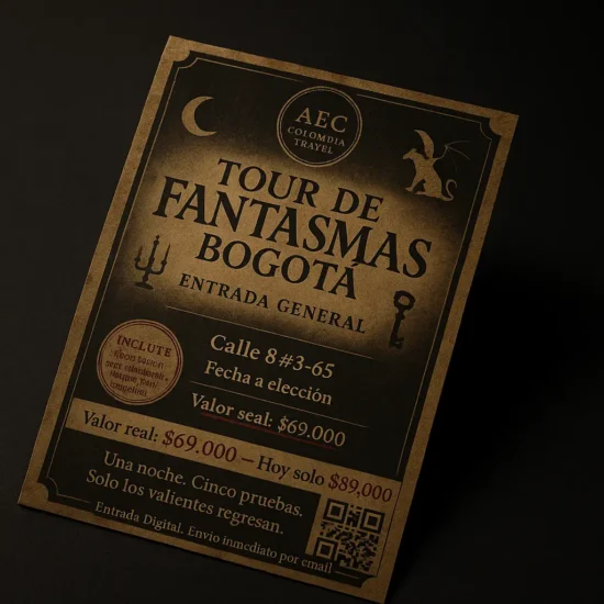 Tour de Fantasmas Bogotá – Entrada General con Descuento